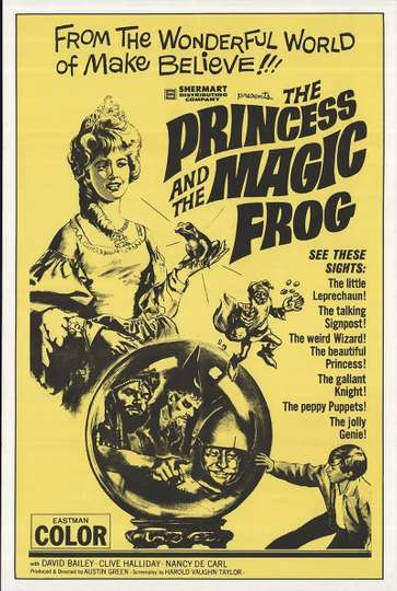 The Princess and the Magic Frog Poster