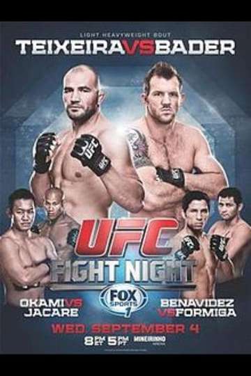 UFC Fight Night 28 Teixeira vs Bader