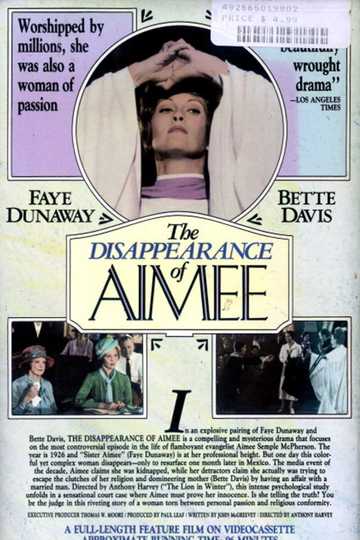The Disappearance of Aimee Poster