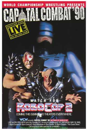 WCW Capital Combat: The Return of RoboCop Poster