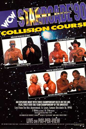 WCW Starrcade '90: Collision Course Poster