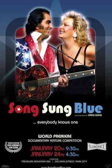 Song Sung Blue Poster