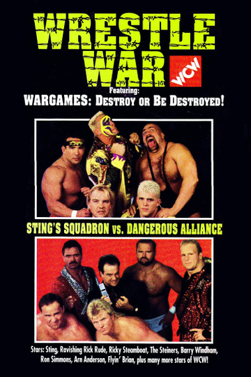 WCW Wrestle War: WarGames Poster