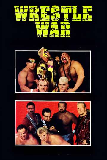 WCW Wrestle War WarGames Poster