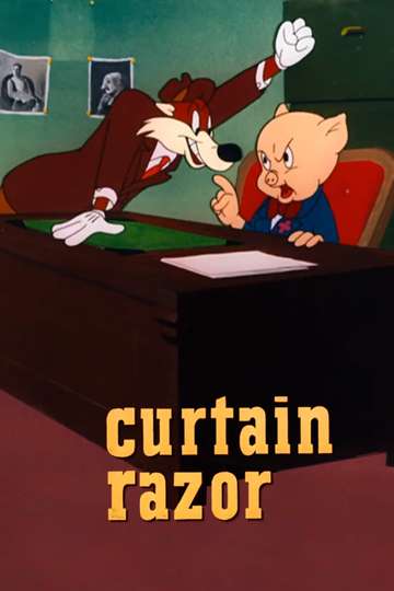 Curtain Razor Poster