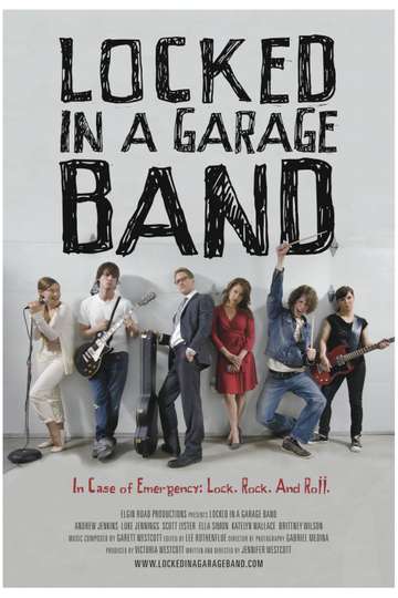 Locked in a Garage Band Poster