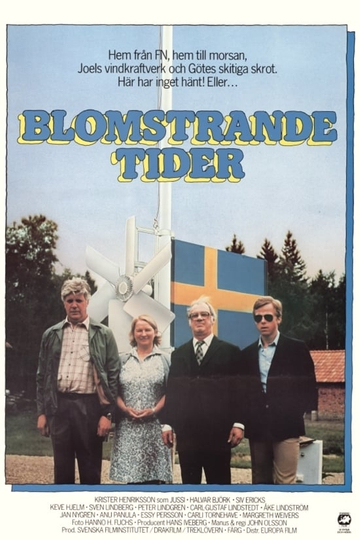 Blomstrande tider Poster