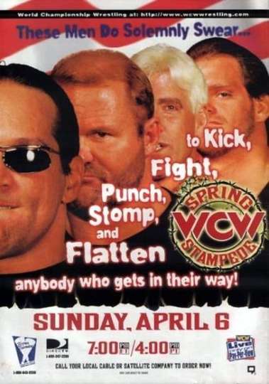 WCW Spring Stampede 1997 Poster