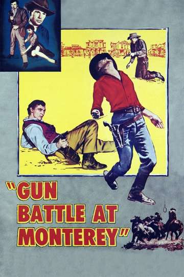 Gun Battle at Monterey Poster