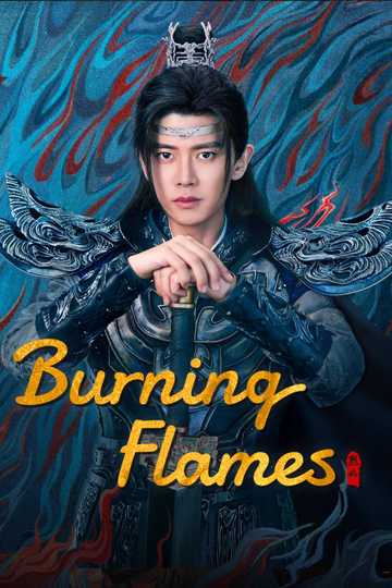 Burning Flames Poster