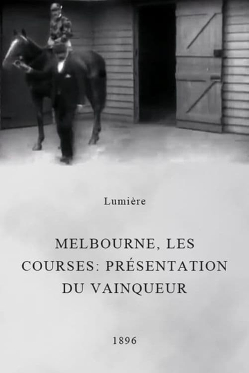 Melbourne les courses  présentation du vainqueur