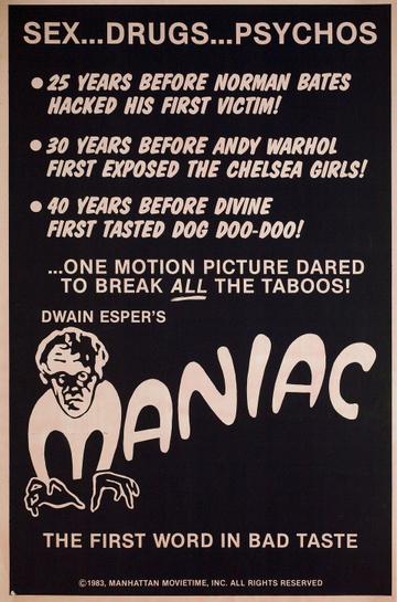 Maniac Poster