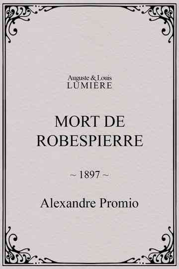 Mort de Robespierre
