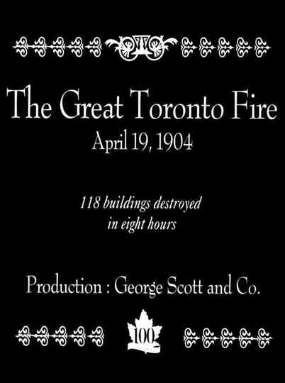The Great Toronto Fire, Toronto, Canada, April 19, 1904