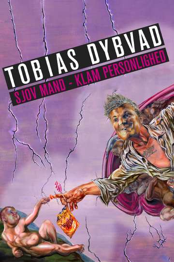 Tobias Dybvad Sjov mand  Klam personlighed Poster