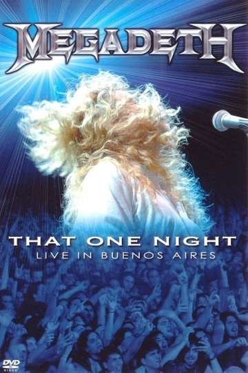 Megadeth That One Night  Live in Buenos Aires Poster