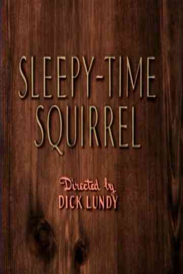 Sleepy-Time Squirrel Poster