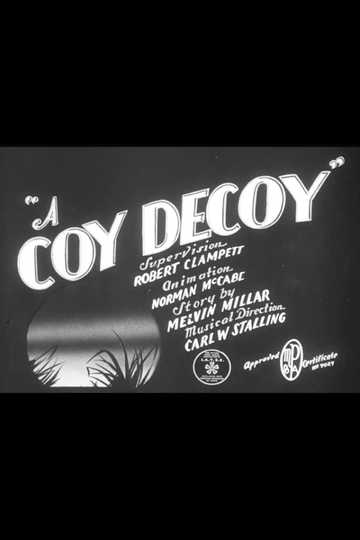 A Coy Decoy Poster