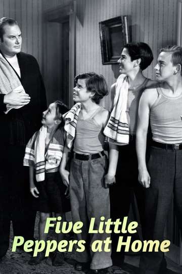 Five Little Peppers at Home Poster