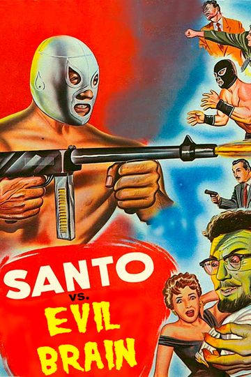 Santo vs. Evil Brain Poster