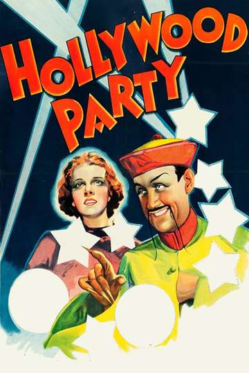 Hollywood Party Poster