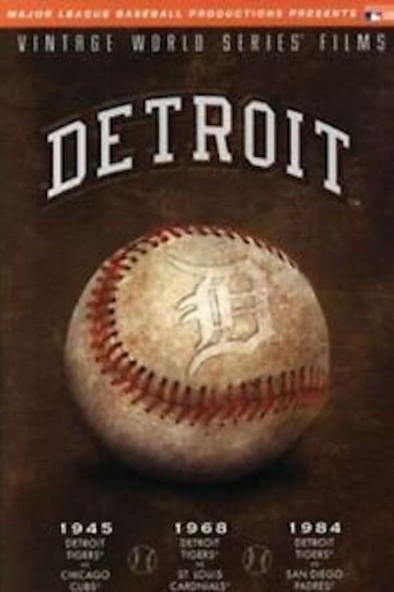 MLB Vintage World Series Films  Detroit Tigers 1945 1968 1984