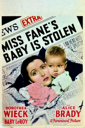 Miss Fane's Baby Is Stolen Poster