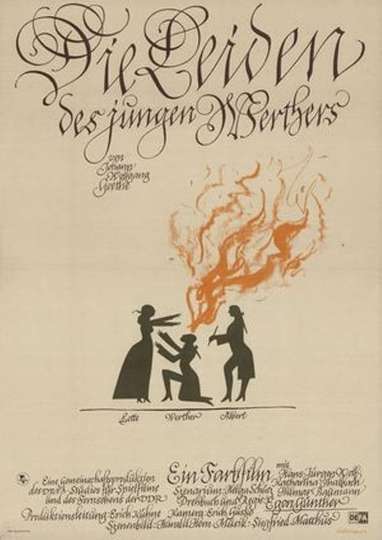 The Sorrows of Young Werther Poster