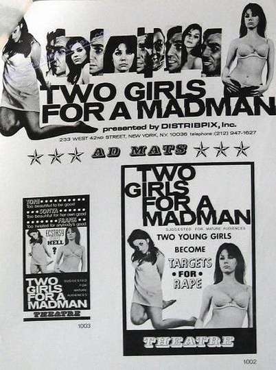 Two Girls for a Madman Poster