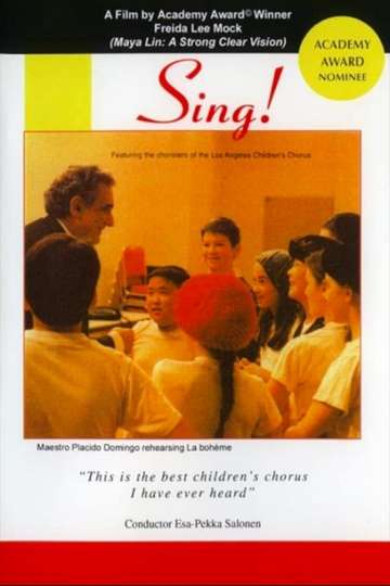 Sing Poster