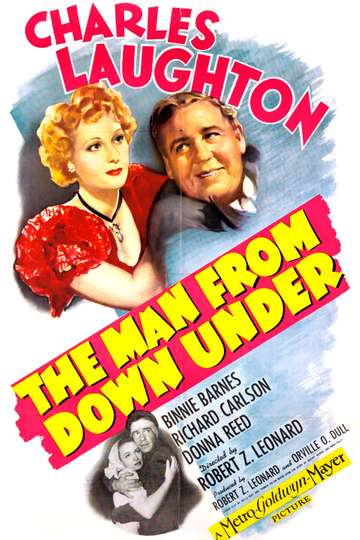 The Man from Down Under Poster