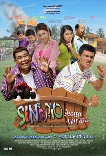 Senario Asam Garam Cast and Crew