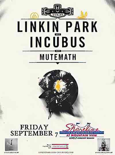 Linkin Park Live Honda Civic Tour poster