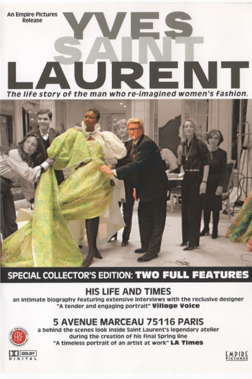 Yves Saint Laurent 5 Avenue Marceau 75116 Paris Poster