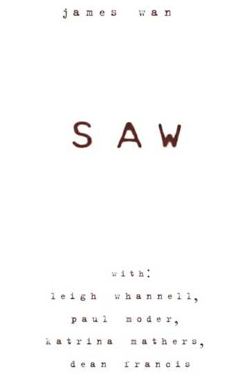 Saw Poster