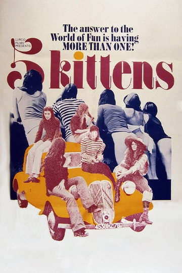 5 Kittens Poster