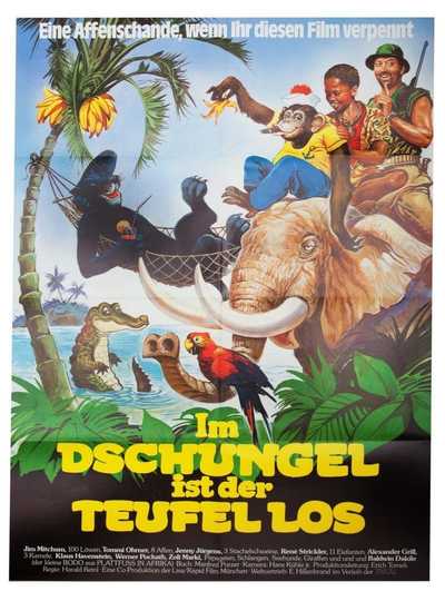 Crazy Jungle Adventure Poster