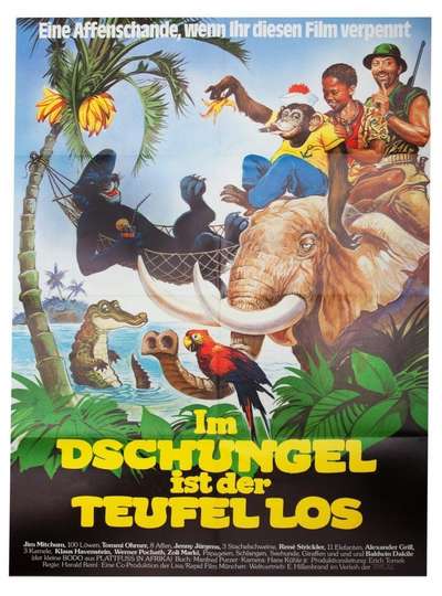 Crazy Jungle Adventure Poster