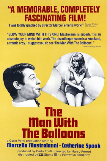 The Man with the Balloons Poster