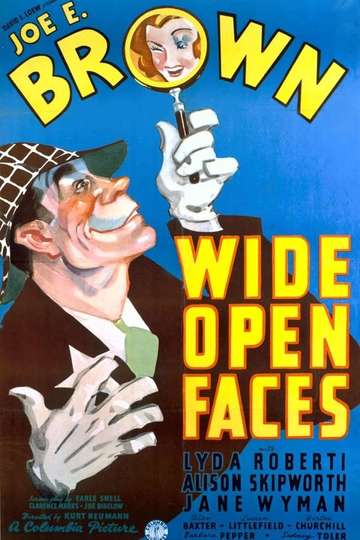 Wide Open Faces Poster