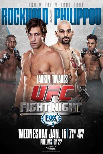 UFC Fight Night 35 Rockhold vs Philippou Poster
