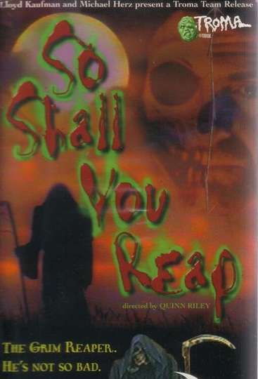 So Shall You Reap Poster