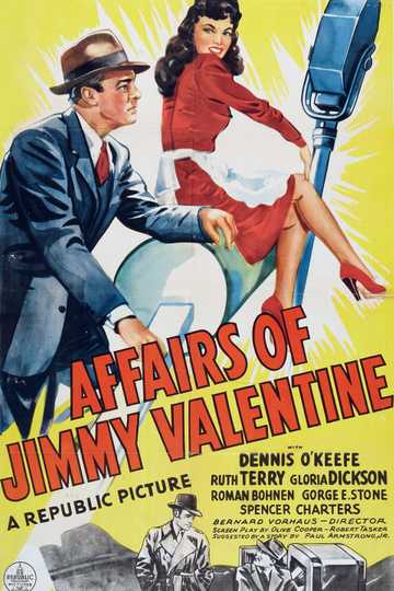 The Affairs of Jimmy Valentine Poster
