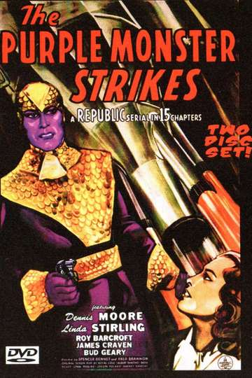 The Purple Monster Strikes Poster
