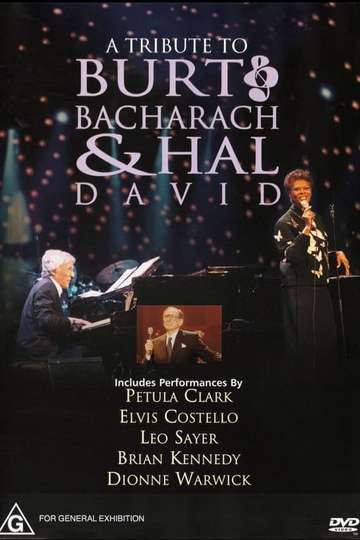 A Tribute To Burt Bacharach  Hal David