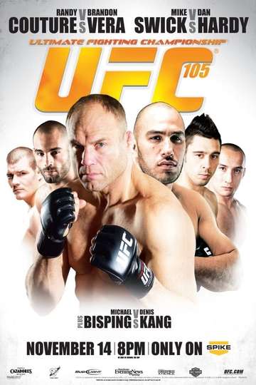 UFC 105 Couture vs Vera Poster