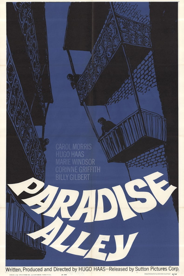 Paradise Alley Poster