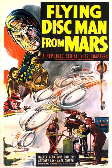 Flying Disc Man from Mars Poster