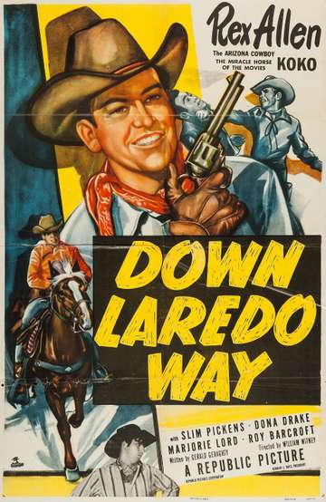 Down Laredo Way Poster
