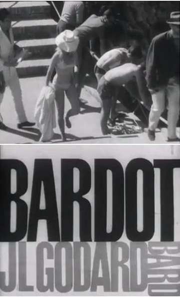Bardot et Godard Poster
